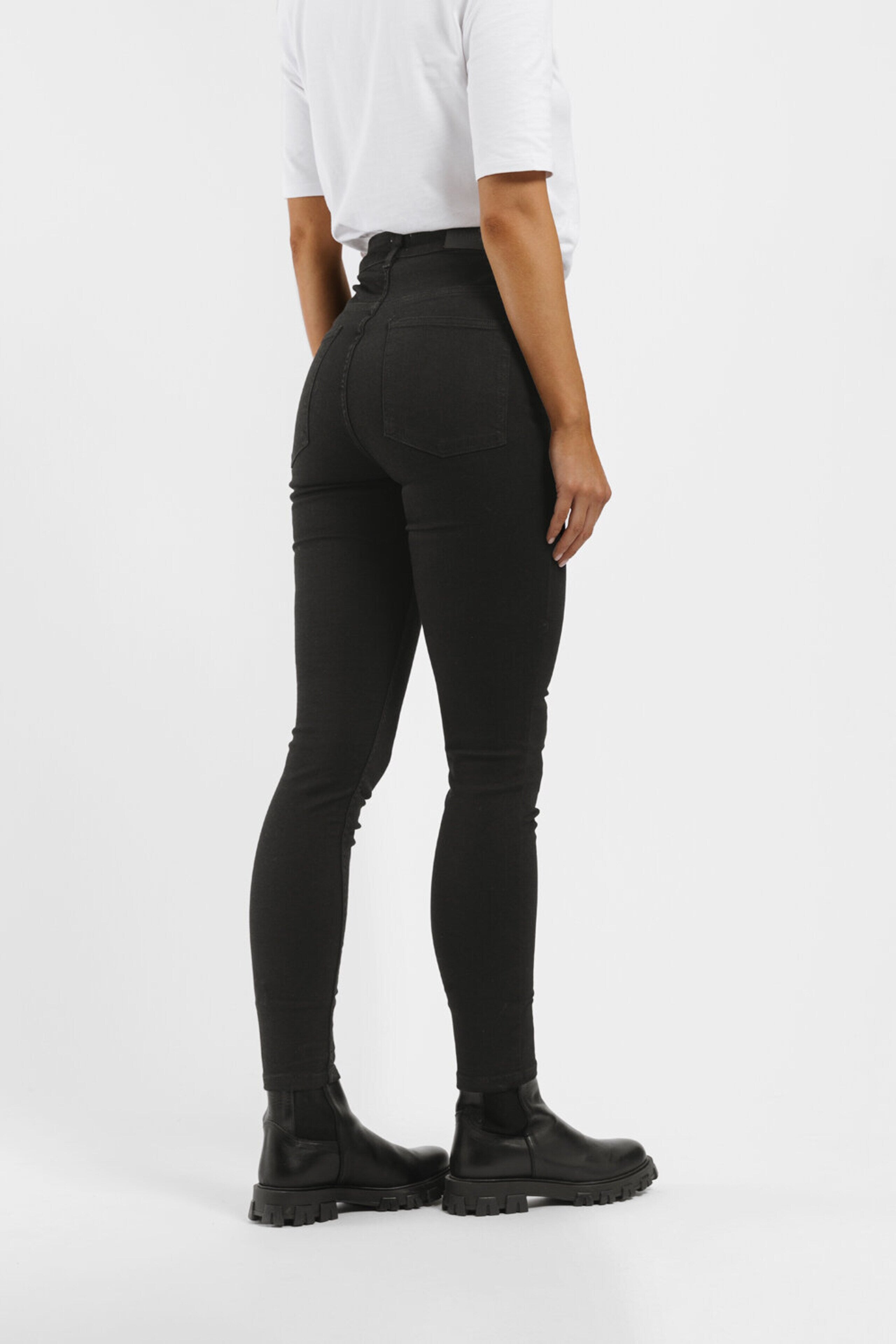 Twist Tango Julie High Waist Skinny Jeans Black ALC Edinburgh