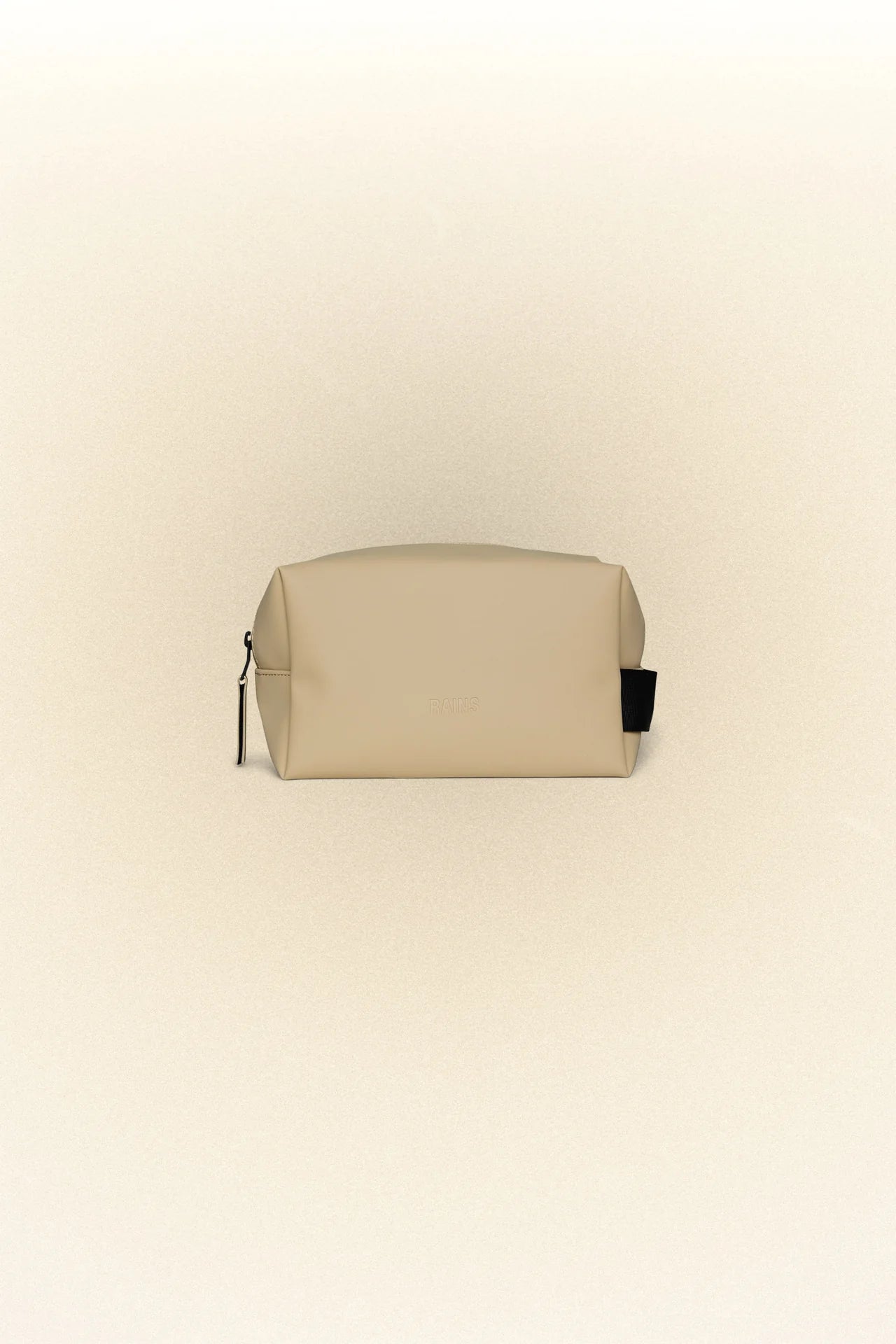 A Wash Bag Small by Rains on a white background.