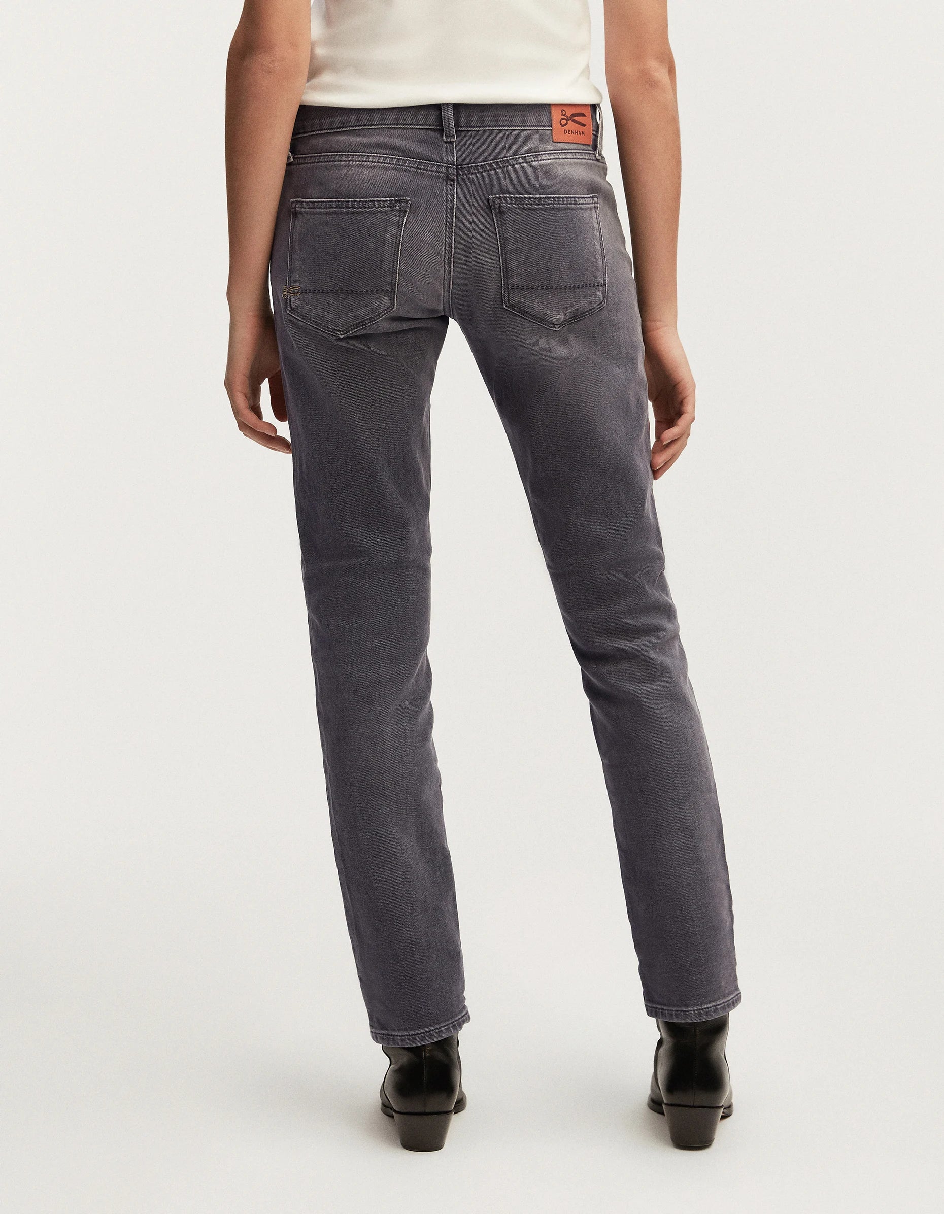 Denham Monroe Girlfriend - Authentic Grey Wash - ALC Edinburgh Denham Monroe Girlfriend - Authentic Grey Wash - ALC Edinburgh