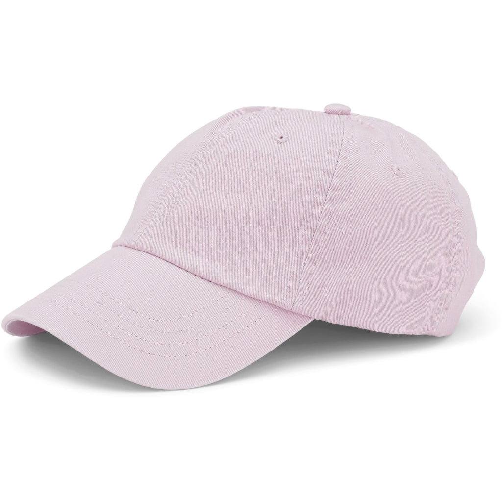 Light pink cotton cap.