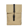 Sand waterproof rucksack by Rains - Studio set up white backgorund 