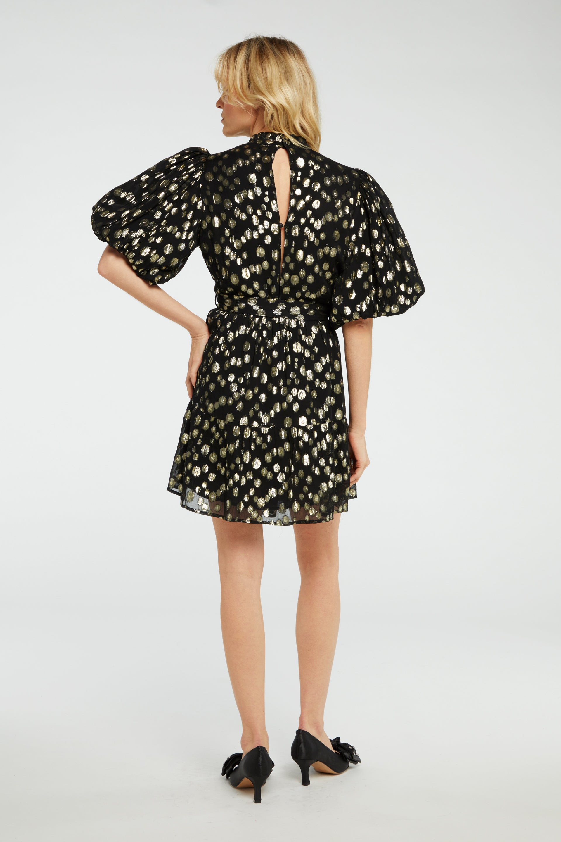 Fabienne Chapot - Roxy Dress - Black & Gold - ALC Edinburgh Fabienne Chapot - Roxy Dress - Black & Gold - ALC Edinburgh