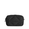 small black makeup bag