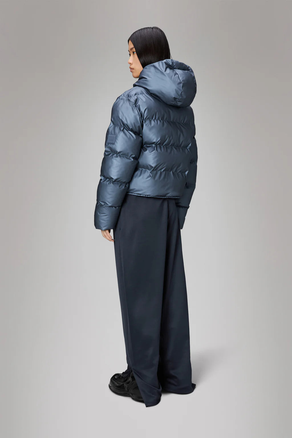 Plain puffer jacket online