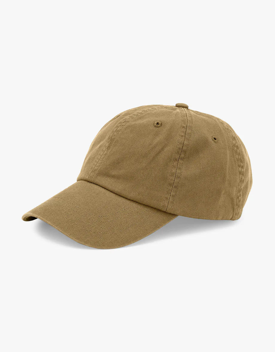 A soft and comfortable Organic Cotton Cap from Colorful Standard on a white background.