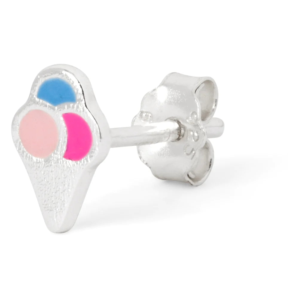 A pair of Ice Cream Cone Single Stud earrings from Lulu Copenhagen.