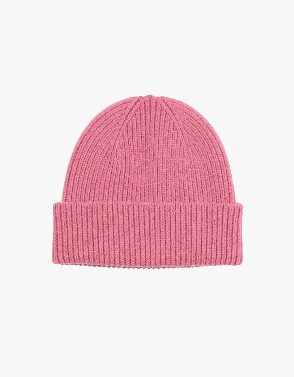 A Merino Wool Beanie on a white background by Colorful Standard.