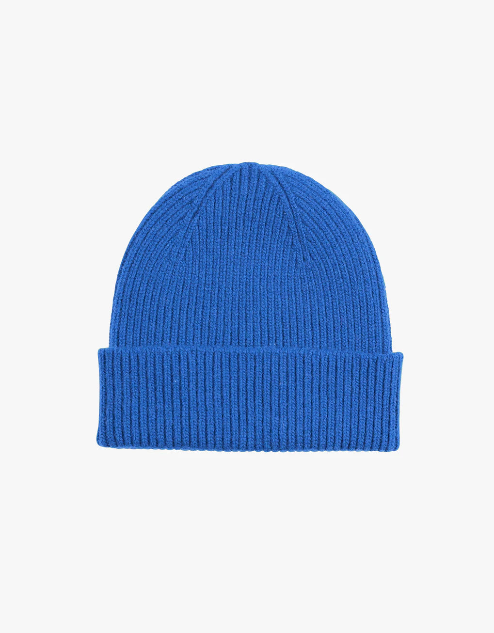A Colorful Standard Merino Wool Beanie - perfect for the winter season - on a white background.