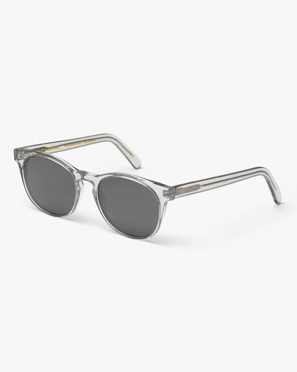 A Colorful Standard Sunglass 15 - Storm Grey frame on a white background.