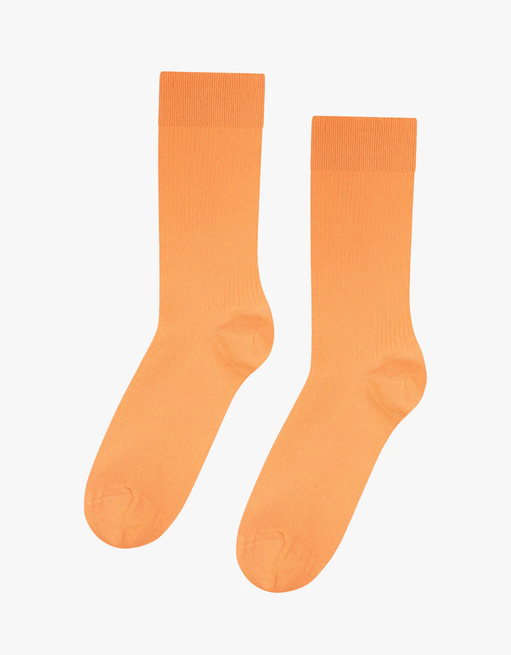 A pair of Colorful Standard Classic Organic Socks on a white background.