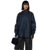 Rains Fishtail Jacket - Navy