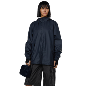 Rains Fishtail Jacket - Navy