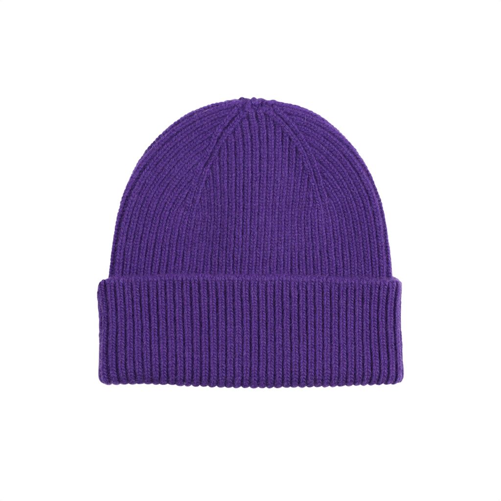 Colorful Standard Merino Wool Beanie - Ultra Violet