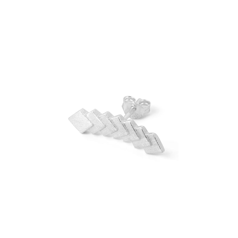 Lulu Copenhagen - Domino 7 Single Stud - Silver