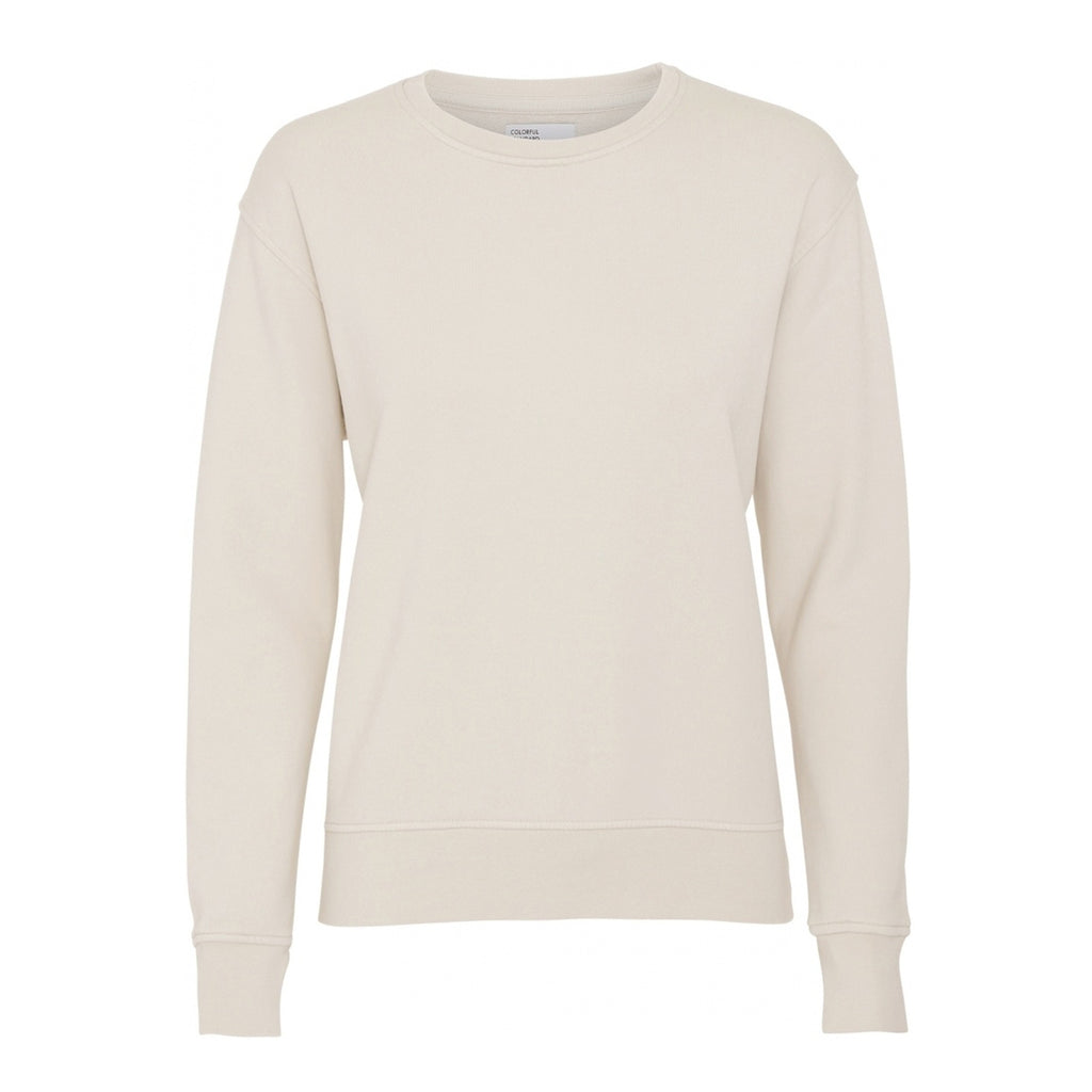 Colorful standard sweater in ivory white 