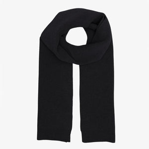 Merino Scarf by Colorful Standard in Deep Black