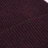 Oxblood red merino beanie by Colorful Standard