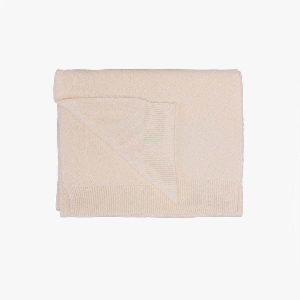 Merino scarf in Ivory White  by Colorful Standard