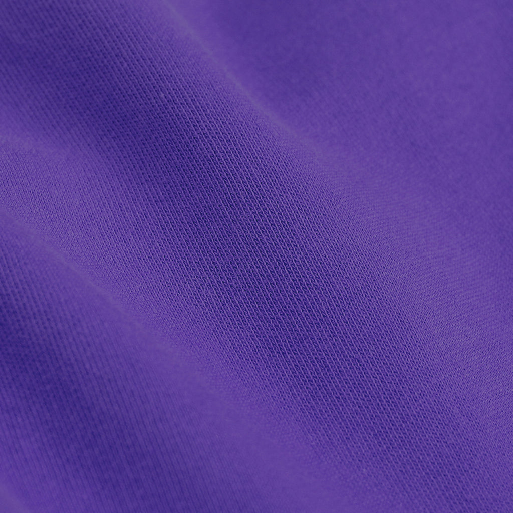 Close up of Ultra Violet Women's Organic Tee by Colorful Standard